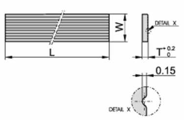 3,0x35,0x400,0  бланкета под напайку KCR06 (схема)