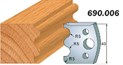 Комплект из 2-х ножей 40x4 SP