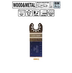 Погружное пильное полотно BIM 32 мм для древесины и металла (без индивидуальной упаковки)