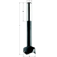 Сверло чашечное HW 35x130 Z=2+2 S=16 RH