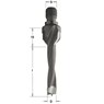 Сверло HW для присадочного станка 8x20x Z=2+2 S=M10/11x4 RH